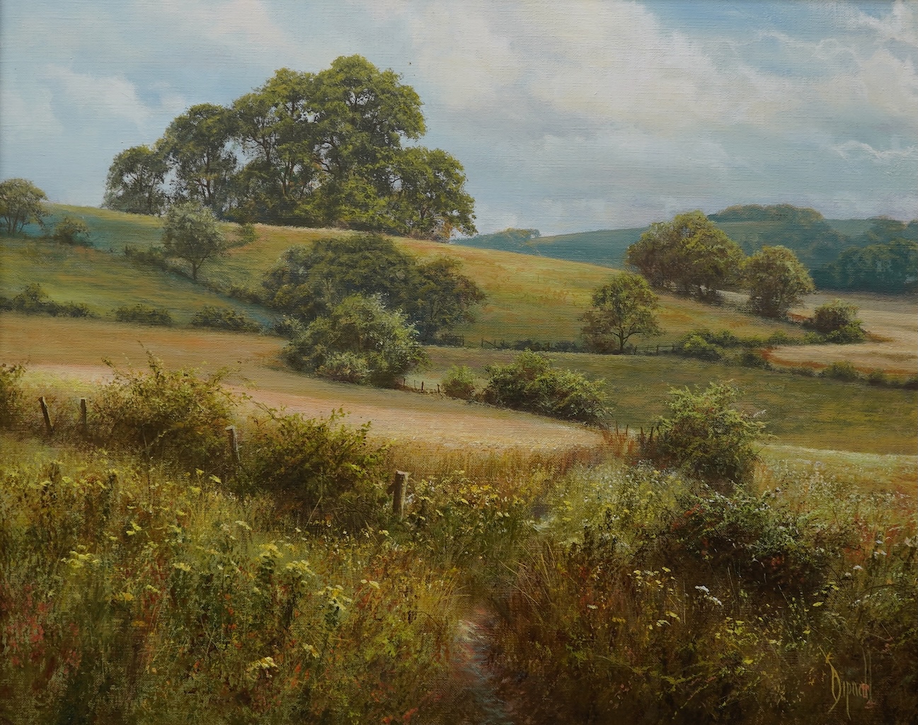 David Dipnall, (1941-2023), 'The Path Through the Corn'